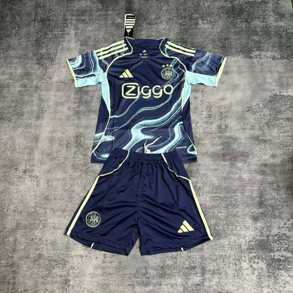Kit Infantil Ajax Third 25/26 Adidas Unissex - Azul Escuro
