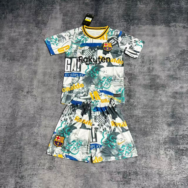 Kit Infantil Barcelona Edição Especial 25/26 Nike Unissex -  Colorido