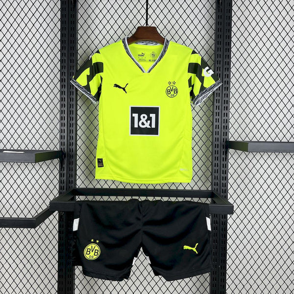 Kit Infantil Borussia Dortmund Edição Especial 25/26 Puma Unissex - Amarela