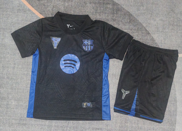 Kit Infantil Barcelona Edição Especial 25/26 Nike Unissex - Preto