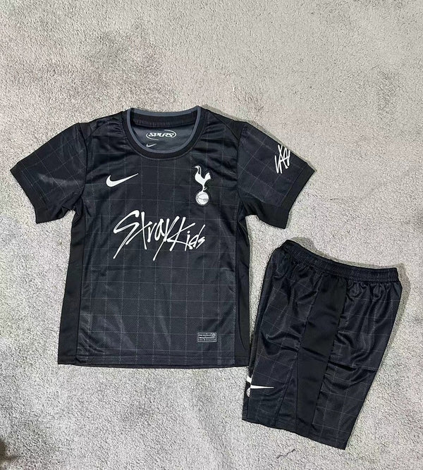 Kit Infantil Tottenham Treino 25/26 Unissex Nike - Preto