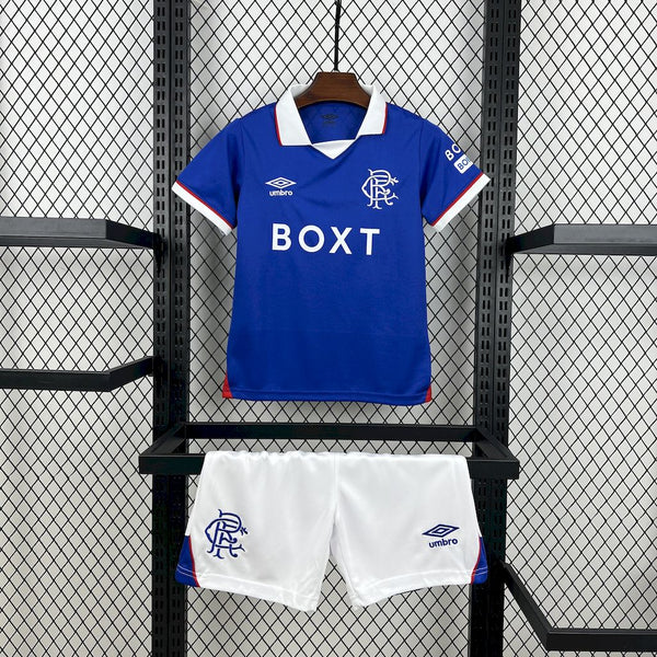 Kit Infantil Rangers Home 25/26 Unissex Umbro  - Azul
