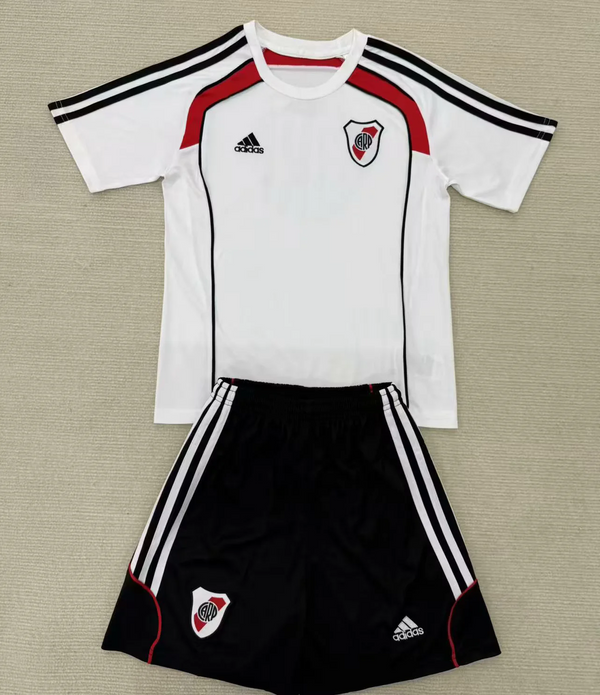 Kit Infantil River Plate Treino 25/26 Adidas Unissex - Branco