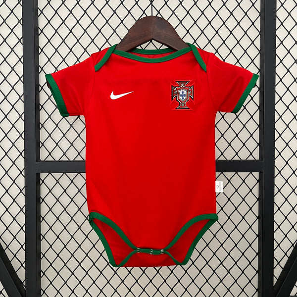 Body Bebê Infantil Portugal Home 24/25 Unissex Nike - Vermelho