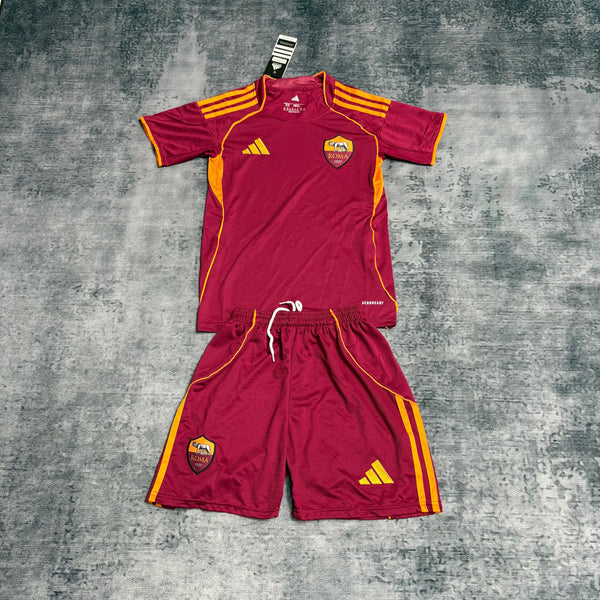 Kit Infantil Roma Home 25/26 Unissex Adidas - Vermelho