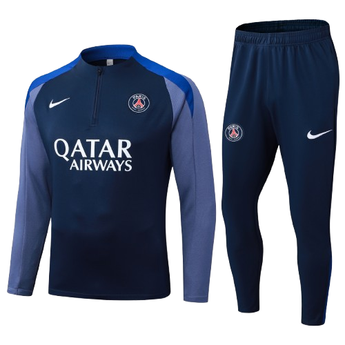 Kit Treino Agasalho + Calça PSG Nike Unissex - Azul