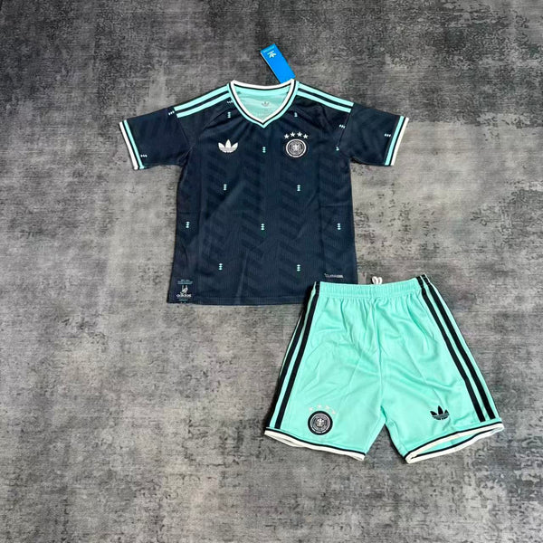 Kit Infantil Alemanha Goleiro 25/26 Adidas Unissex - Verde Escuro