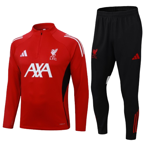 Kit Treino Agasalho + Calça Liverpool Adidas Unissex - Vermelho