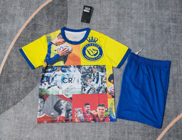 Kit Infantil Edição CR7 Carreira 25/26 Unissex - Colorido