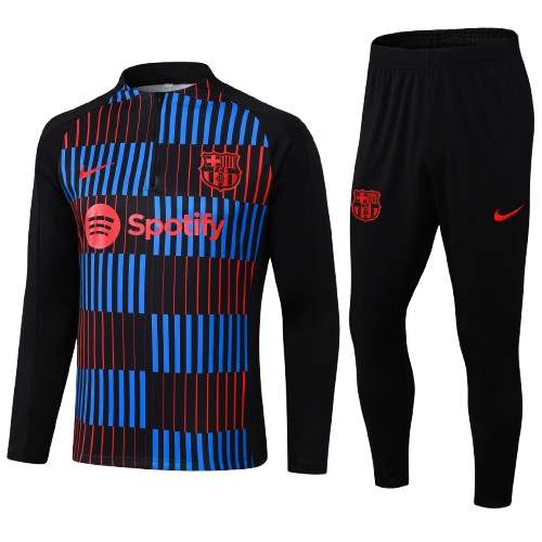 Kit Treino Agasalho + Calça Barcelona Unissex - Colorido