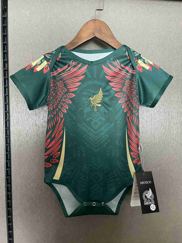 Body Bebê Infantil México 25/26  Unissex - Verde