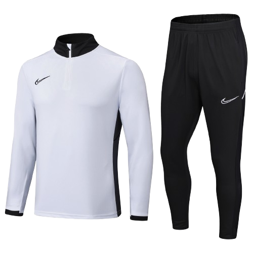 Kit Treino Agasalho + Calça Nike Unissex - Branco