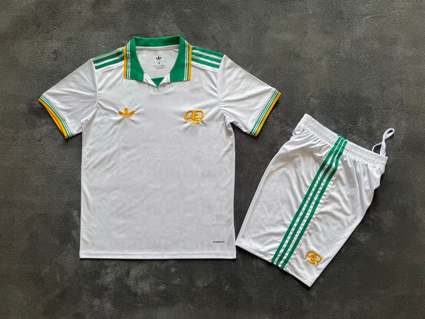 Kit Infantil Roma Third 25/26 Unissex Adidas - Branca