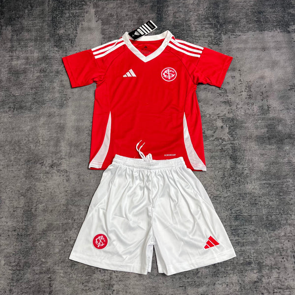 Kit Infantil Internacional Home 25/26 Adidas Unissex - Vermelho