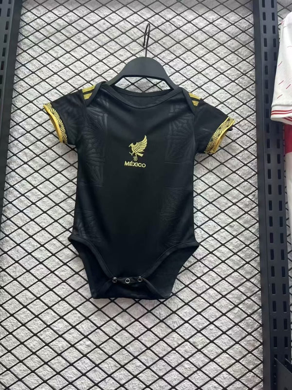 Body Bebê Infantil México Edição Especial 25/26 Adidas Unissex - Preto
