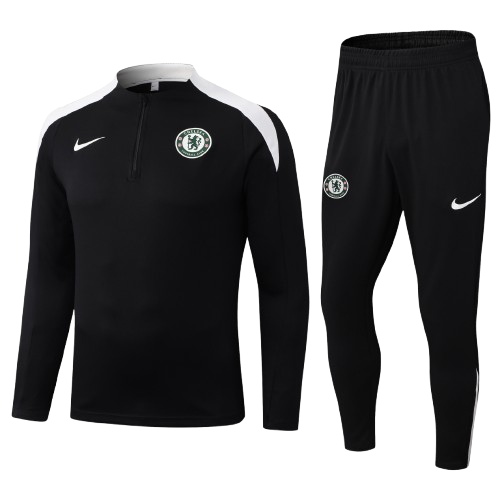 Kit Treino Agasalho + Calça Chelsea Nike Unissex - Preto