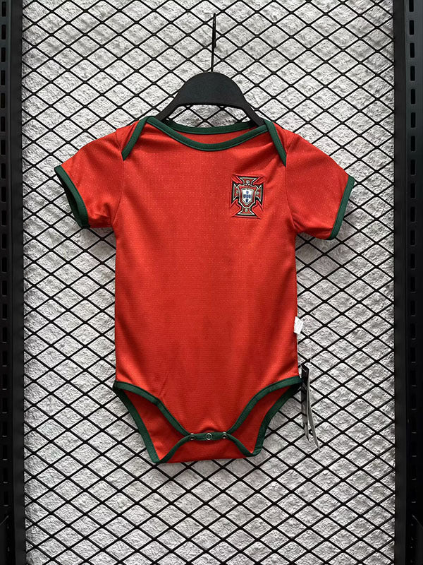 Body Bebê Infantil Portugal Home 25/26 Unissex - Vermelho