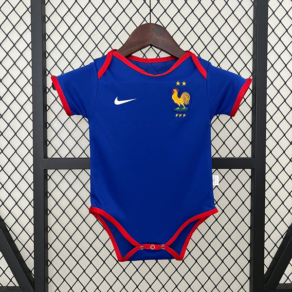 Body Bebê Infantil França Home 24/25 Unissex Nike - Azul