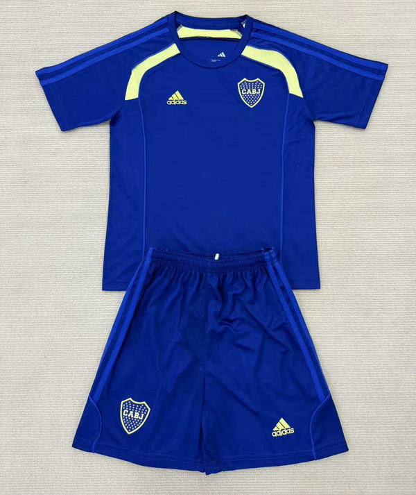 Kit Infantil Boca JRS Treino 25/26 Adidas Unissex - Azul