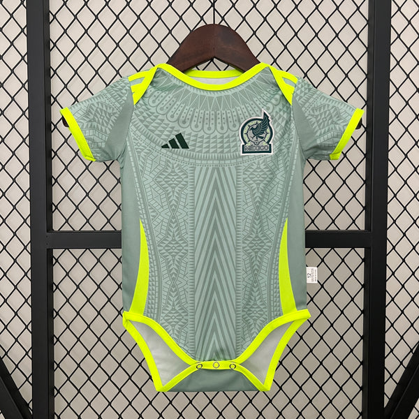 Body Bebê Infantil México Home 24/25 Adidas Unissex - Verde