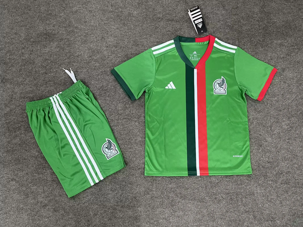 Kit Infantil México Edição Especial 25/26 Adidas Masculina - Verde