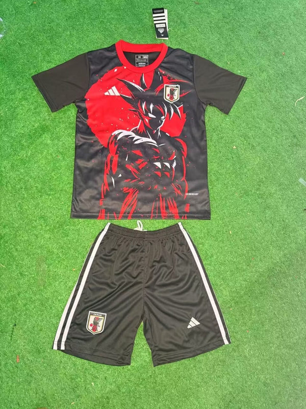 Kit Infantil Japão Edição Animes DragonBall 24/25 Adidas Unissex - Preta