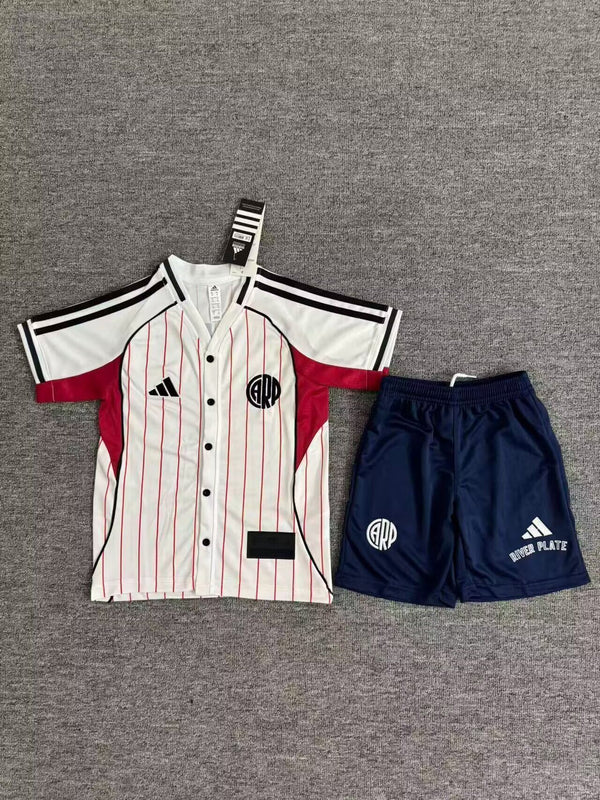 Kit Infantil River Plate Edição Especial 25/26 Adidas Unissex - Branco