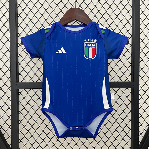 Body Bebê Infantil Italia Home 24/25 Unissex Adidas - Azul