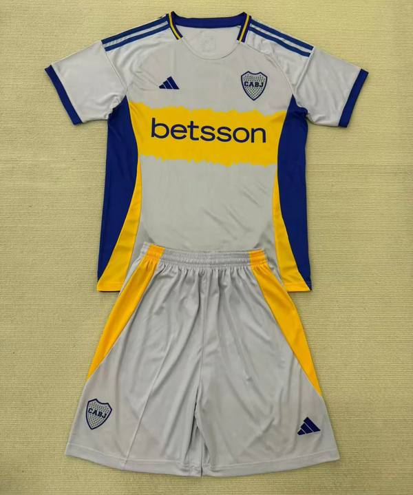 Kit Infantil Boca JRS Treino 25/26 Adidas Unissex - Cinza
